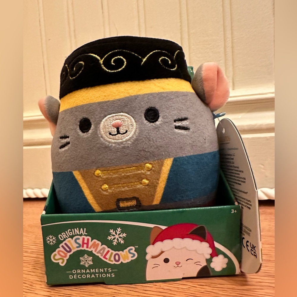 Squishmallow Murray the Nutcracker. Discontinued. BNWT